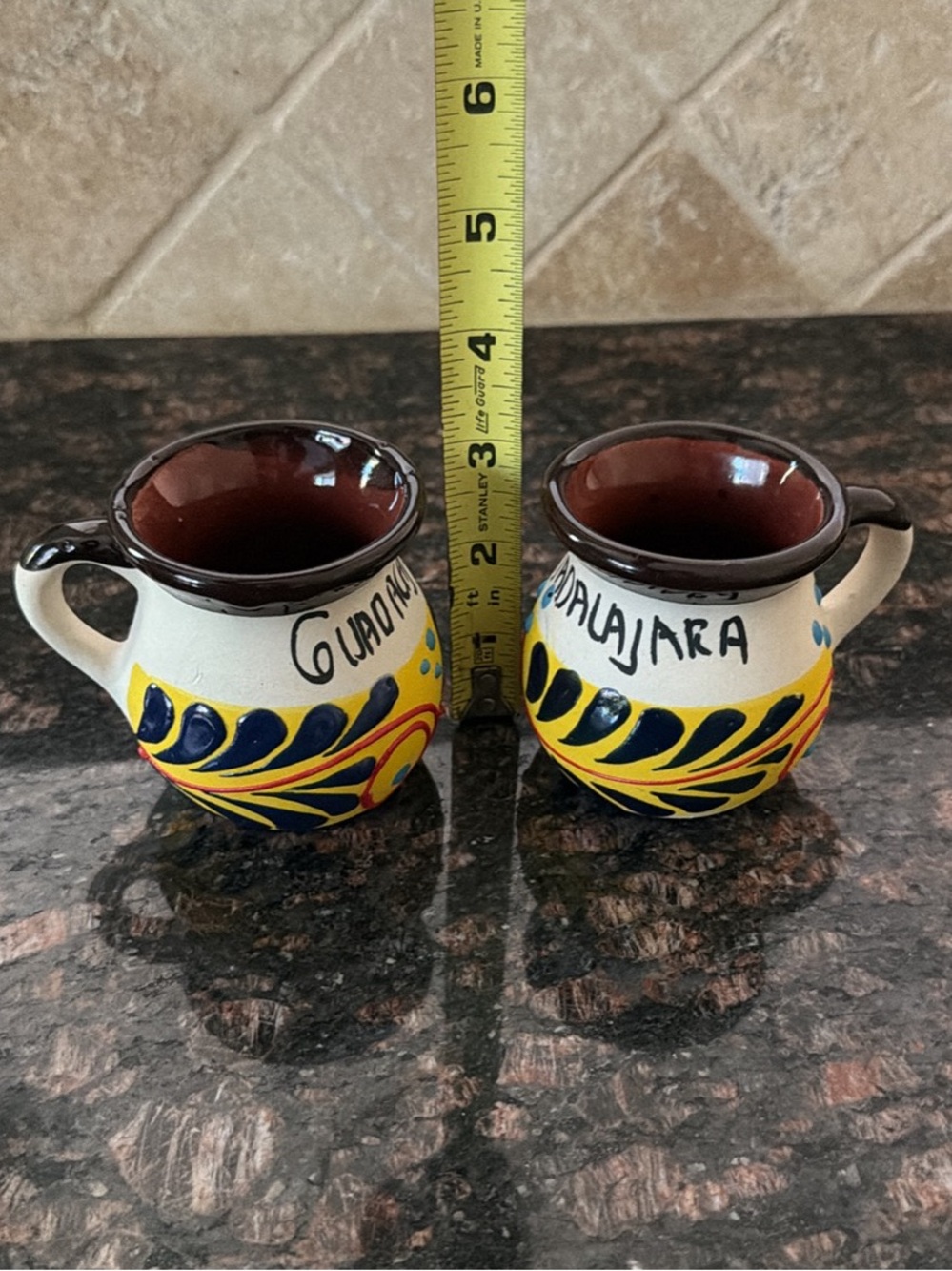 Hand-Painted Ceramic Mini Pitcher - Picture 5 of 6